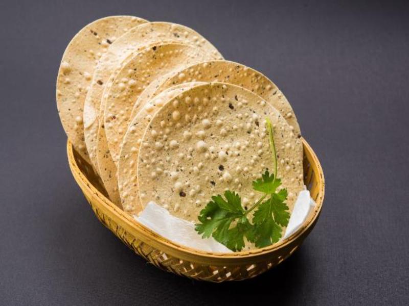 fry papad 1